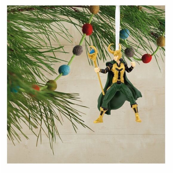Hallmark Marvel Loki Ornament NWT - Picture 6 of 9